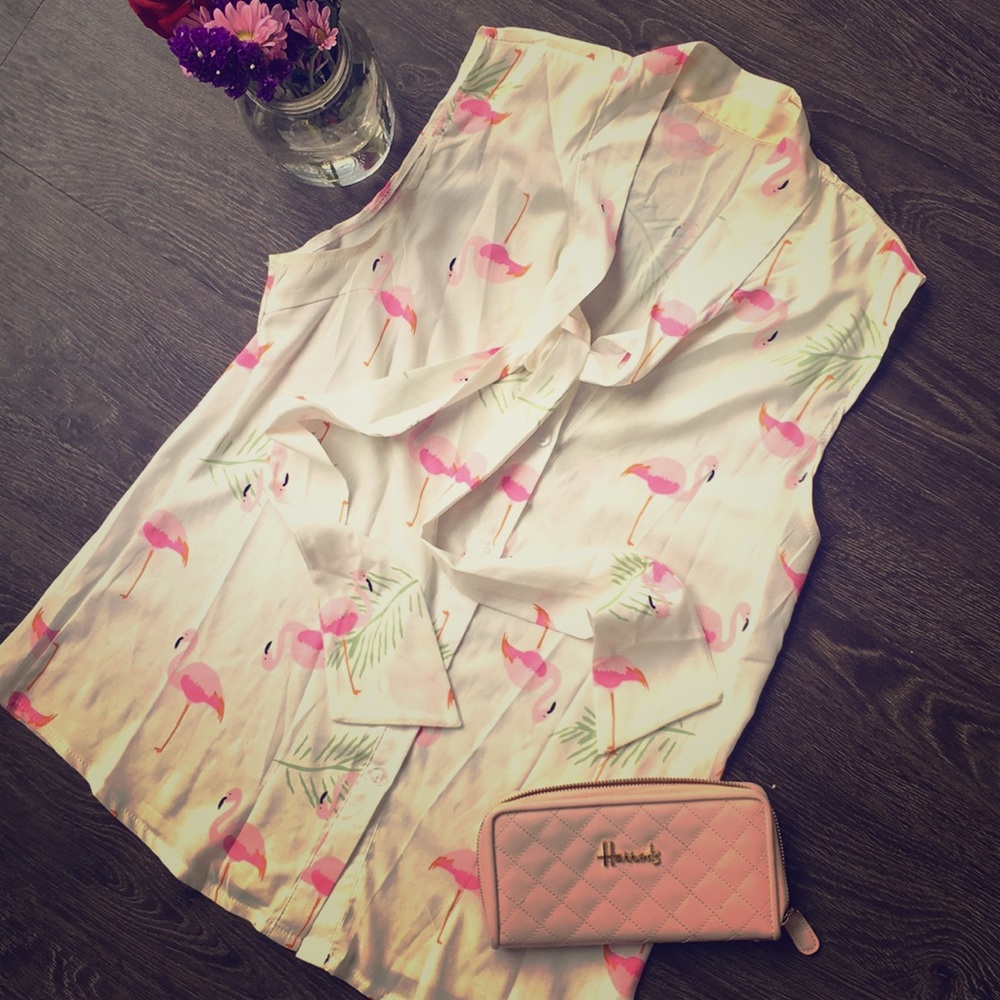 Flamingo Blouse